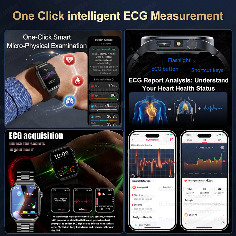 2026 New Accurate Diagnosis Sm - Smartwatch Square Watches For Men 리뷰 및 가격
