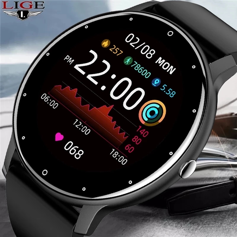LIGE 2025 New Smart Watch Men  - Smartwatch Digital Watches For Men 리뷰 및 가격
