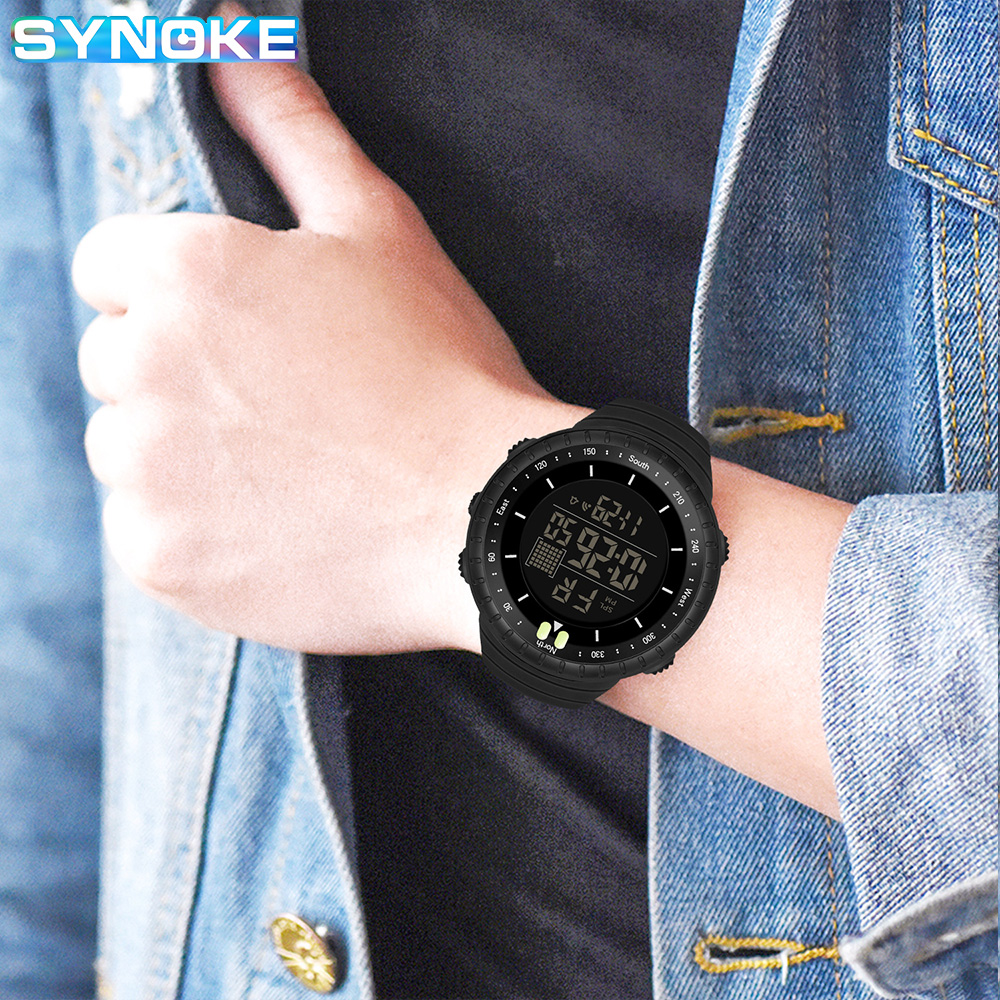 SYNOKE Outdoor Military Digita - Tide Watch Surf 리뷰 및 가격