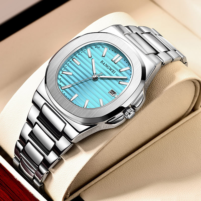 BANGWEI Luxury Men Quartz Watc - Smartwatch Digital Watches For Men 리뷰 및 가격