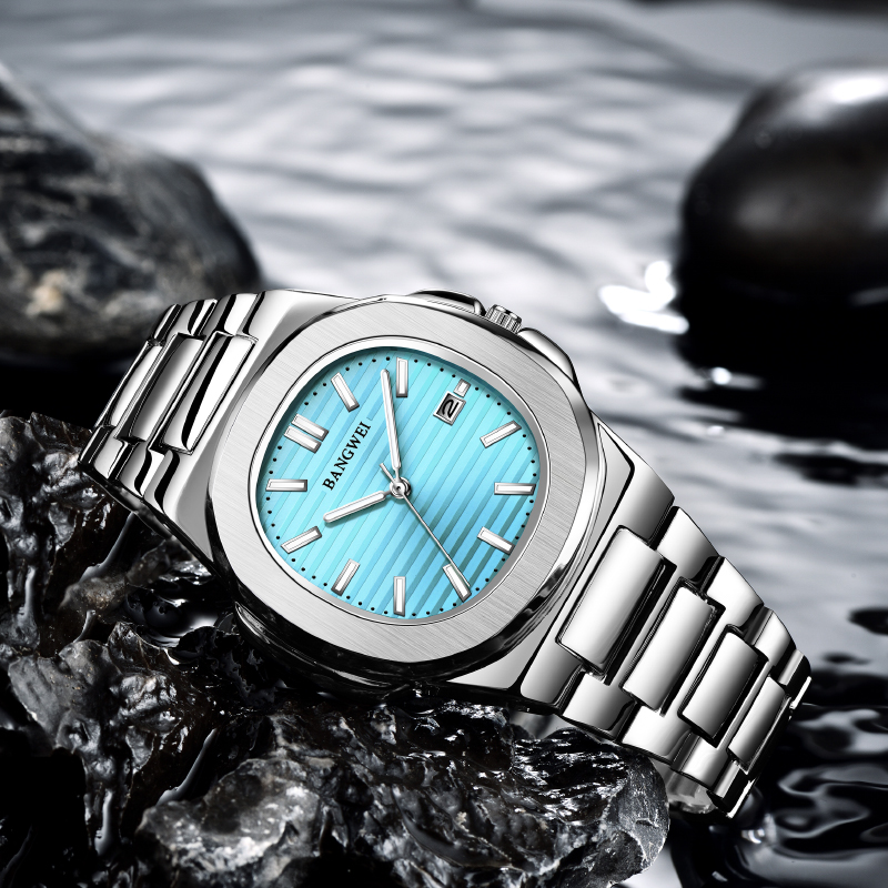 BANGWEI Luxury Men Quartz Watc - Smartwatch Digital Watches For Men 리뷰 및 가격