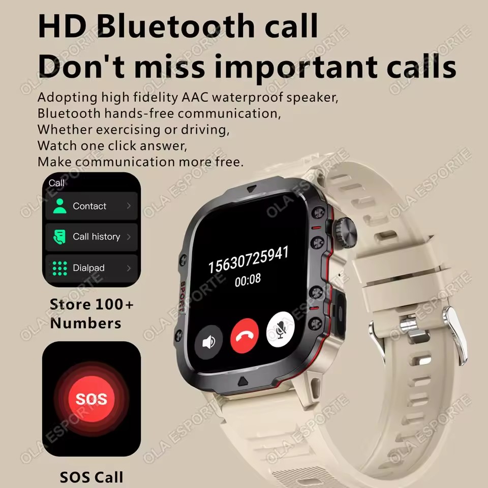 2026 New Military Smart Watch  - Smartwatch Military Watches For Men 리뷰 및 가격