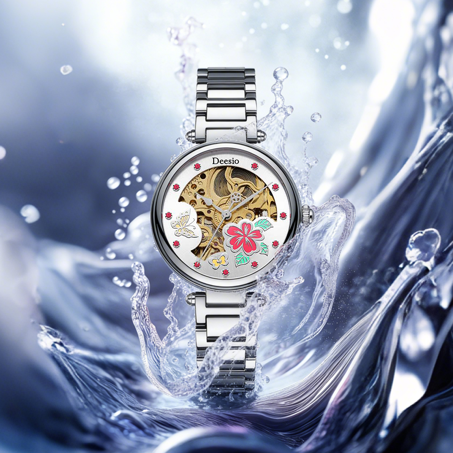 Deesio Skeleton Butterfly Dial - Skeleton Mechanical Watch 리뷰 및 가격