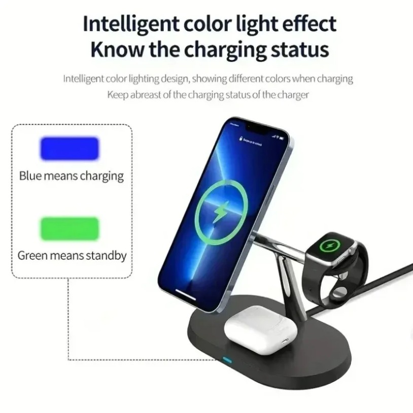 3 In 1 Opansten Magnetic Wirel - Iwatch Smartwatch 리뷰 및 가격
