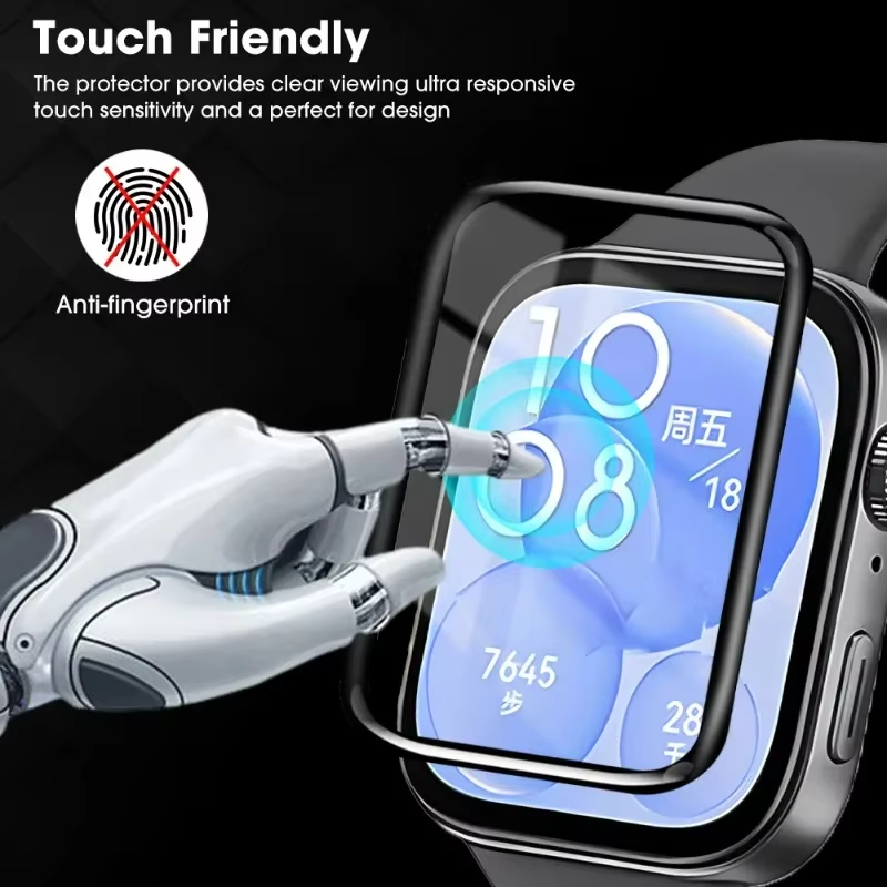 1-5Pcs 9D Curved Film For Huaw - Smartwatch Watch Huawei 리뷰 및 가격