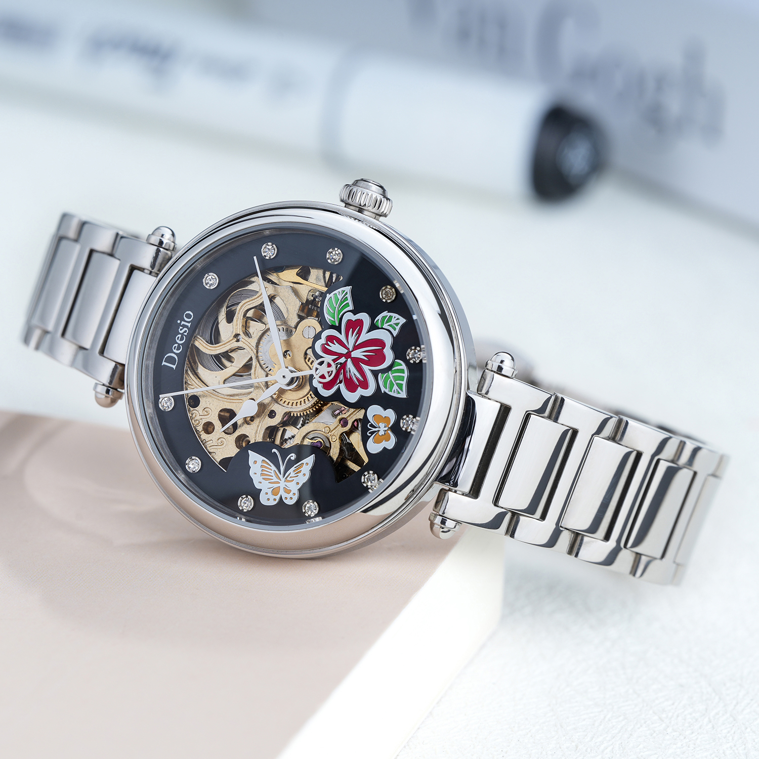 Deesio Butterfly Skeleton Dial - Skeleton Mechanical Watch 리뷰 및 가격