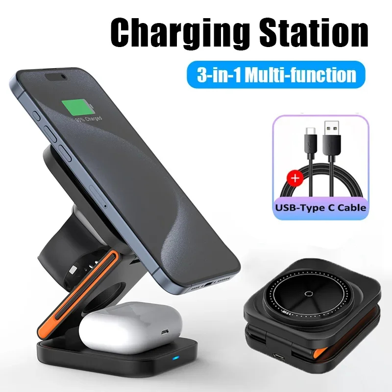 Fast Magnetic 3-in-1 Foldable  - Smartwatch Apple Watch 리뷰 및 가격