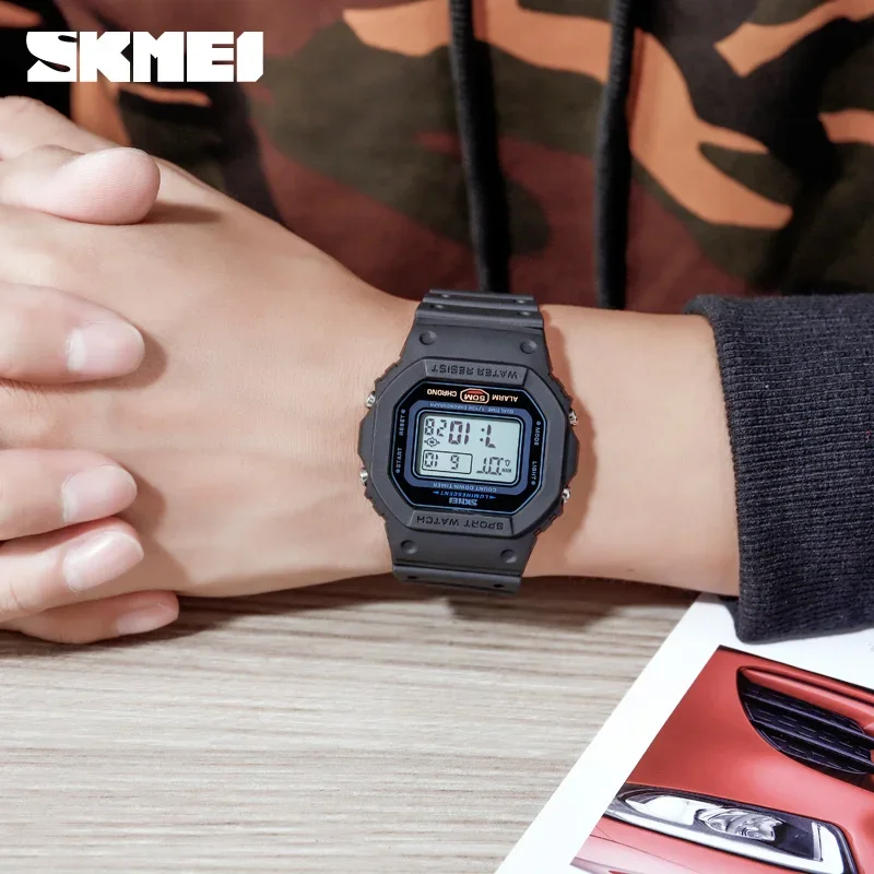 SKMEI 1628 Luxury Digital Men  - Tide Watch Surf 리뷰 및 가격