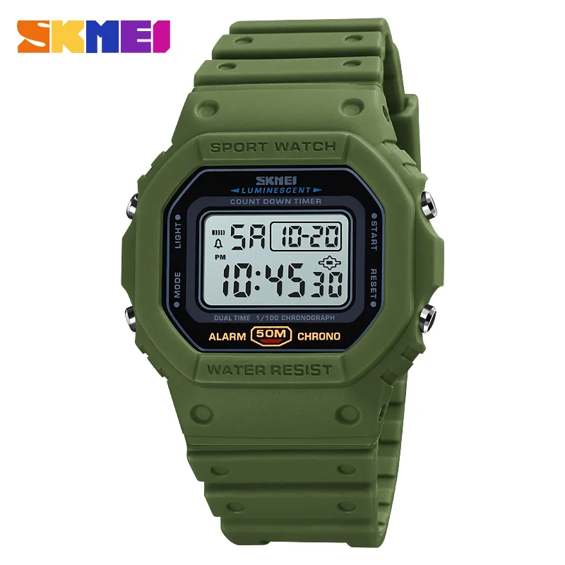 SKMEI 1628 Luxury Digital Men  - Tide Watch Surf 리뷰 및 가격