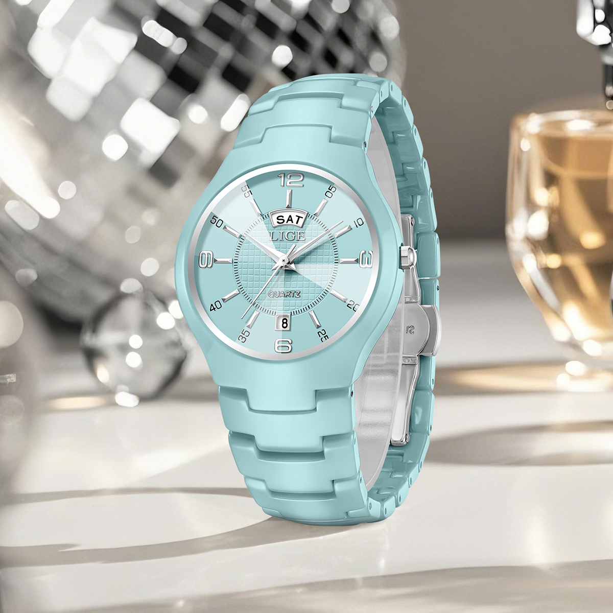 LIGE Luxury Elegant Quartz Wom - Ladies Fashion Watch 리뷰 및 가격