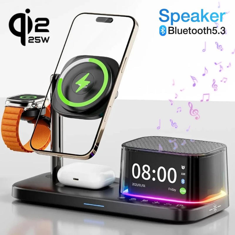 Bluetooth 5.3 Speaker Qi2.2 25 - Smartwatch Watches With Bluetooth 리뷰 및 가격