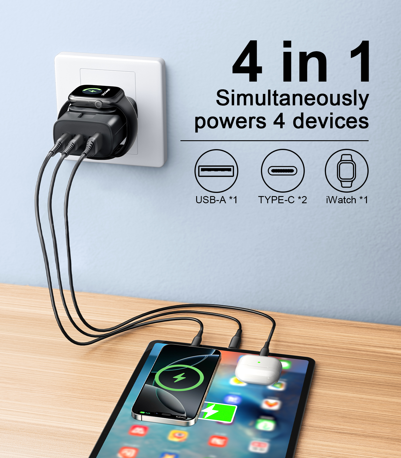 Eary 40W for Apple Charging Bl - Iwatch Smartwatch 리뷰 및 가격
