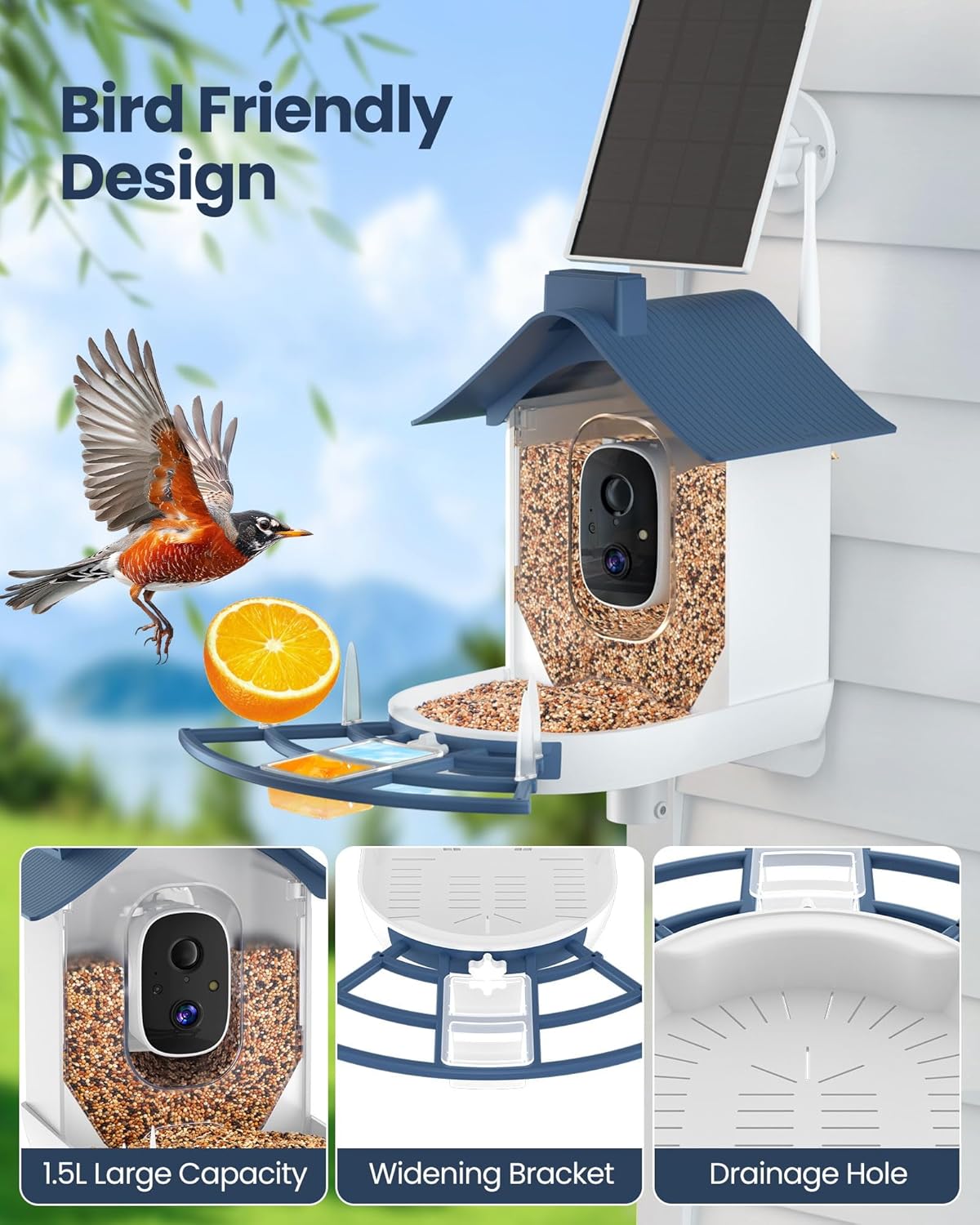 Smart Bird Feeder with Camera, - Watch S 리뷰 및 가격