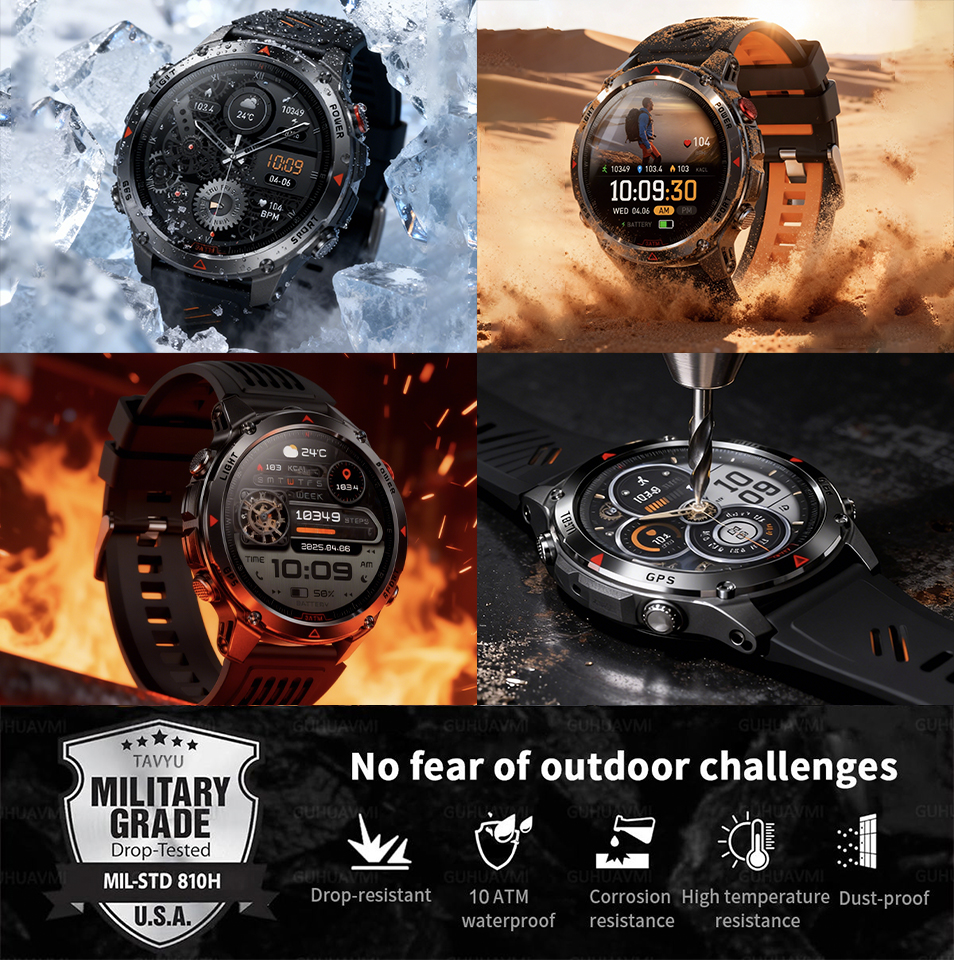 T-Rex 3 Pro Military Grade AGP - Smartwatch Military Watches For Men 리뷰 및 가격