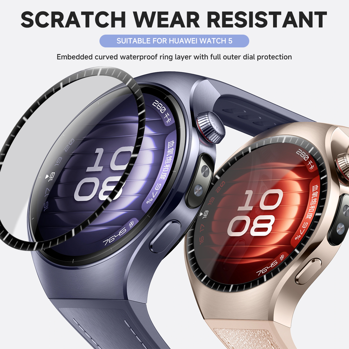 1-5Pcs Soft Screen Protector F - Smartwatch Watch Huawei 리뷰 및 가격