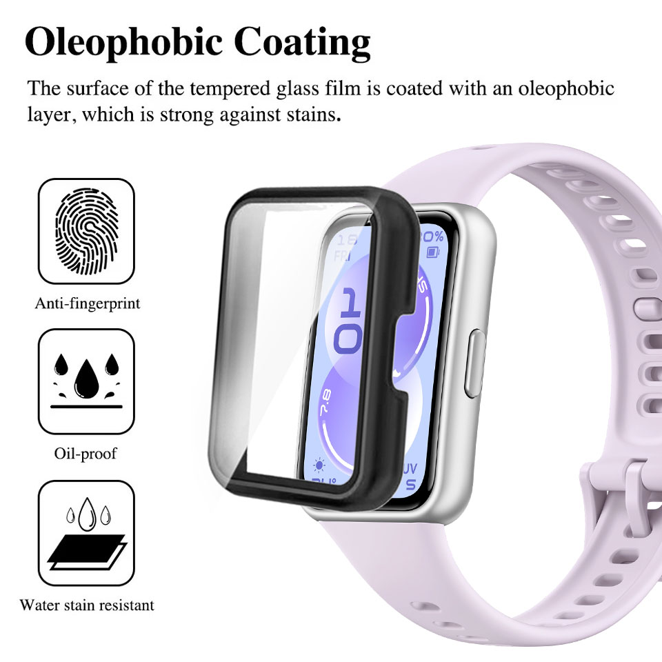 Tempered Glass+Case For Huawei - Smartwatch Watch Huawei 리뷰 및 가격