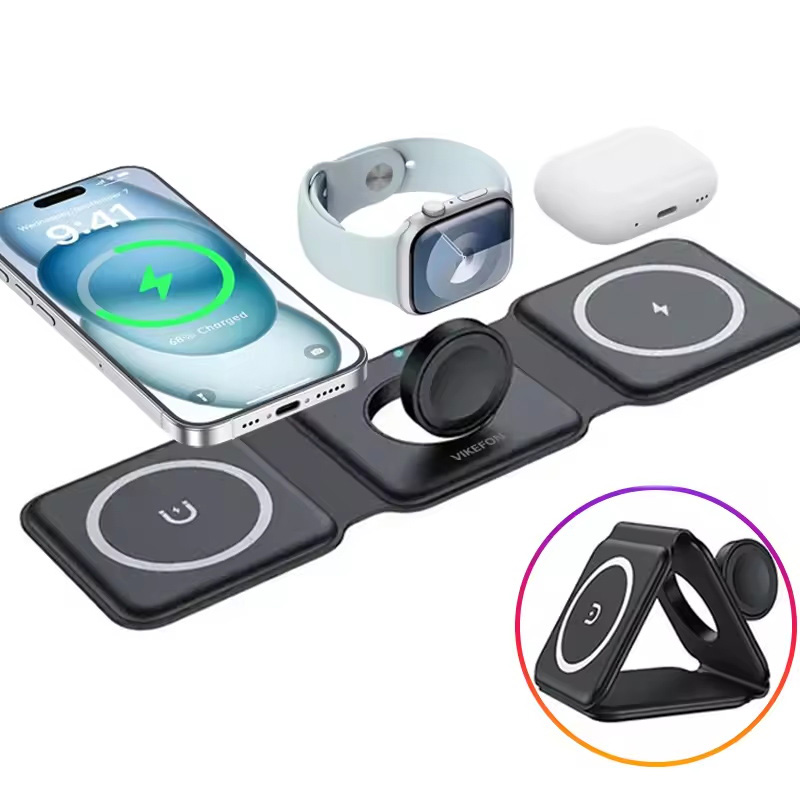 3-in-1 Magnetic Folding Wirele - Smartwatch Apple Watch 리뷰 및 가격