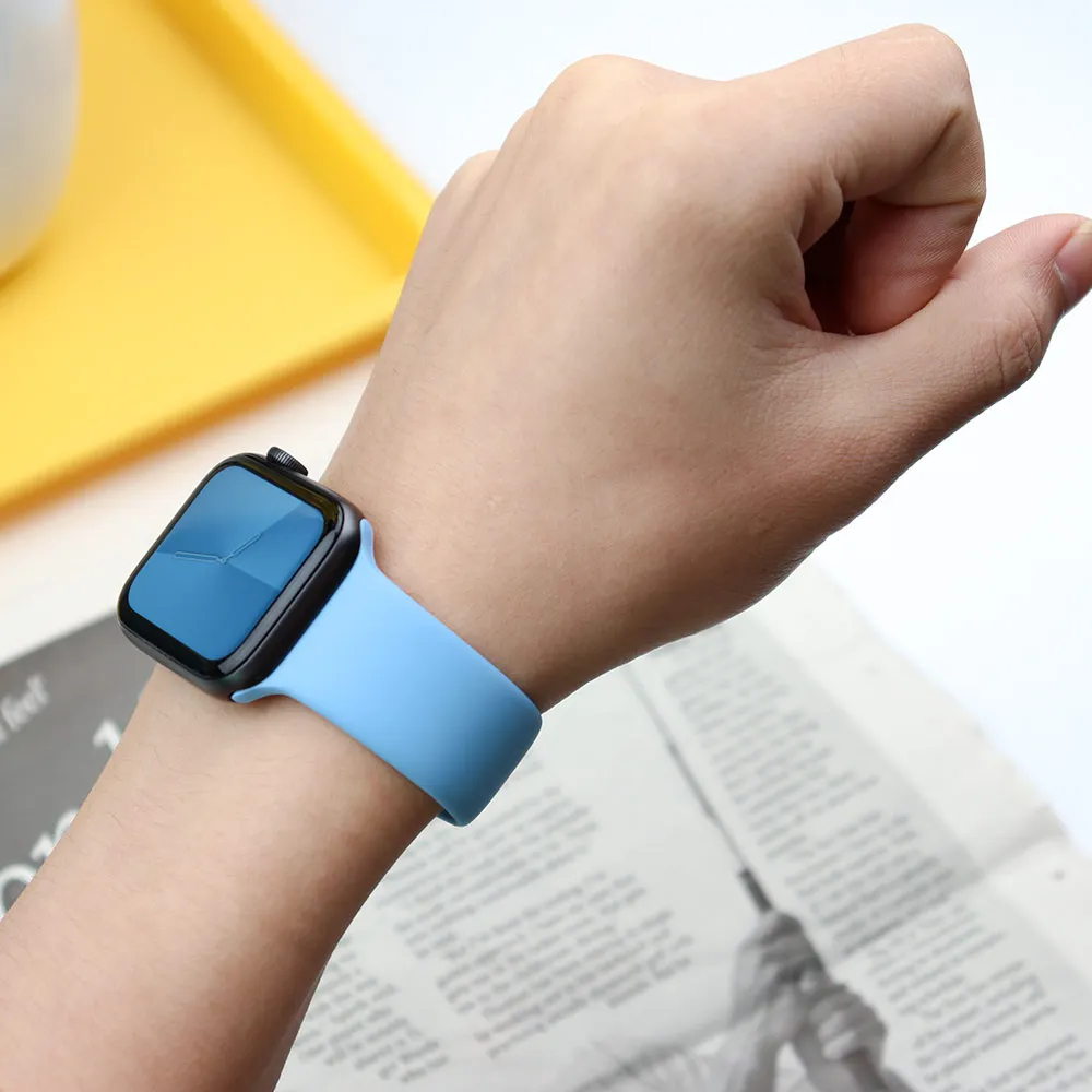 Silicone Band For Apple Watch  - Smartwatch Apple Watches For Men 리뷰 및 가격