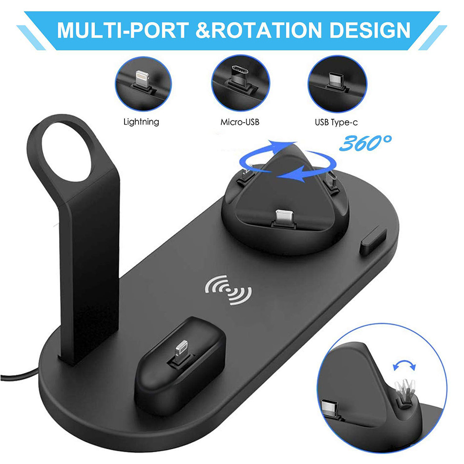 7 in 1 Wireless Charger Stand  - Iwatch Smartwatch 리뷰 및 가격