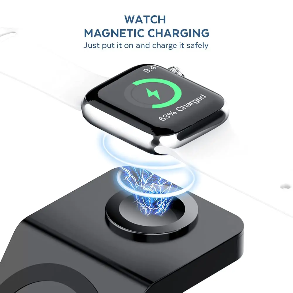 3 In 1 Wireless Charger Stand  - Iwatch Smartwatch 리뷰 및 가격