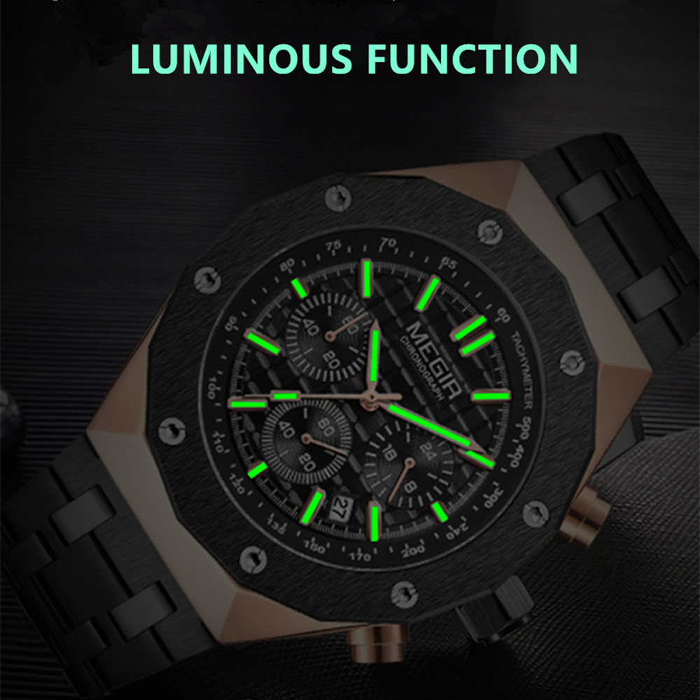 MEGIR Chronograph Luxury Men S - Smartwatch Digital Watches For Men 리뷰 및 가격