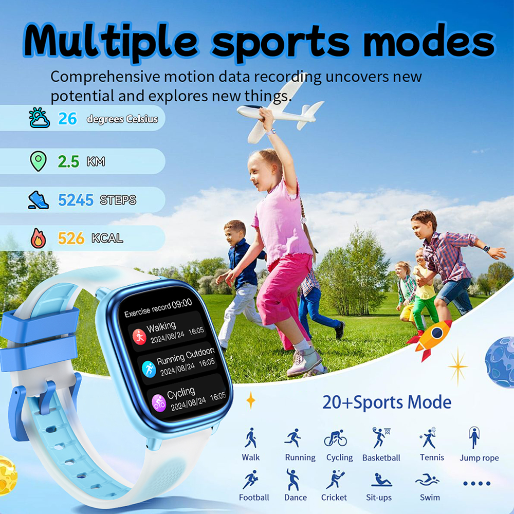 New Kids Study Smart Watch 1.8 - Smartwatch Watches Best Gift For Boys 리뷰 및 가격
