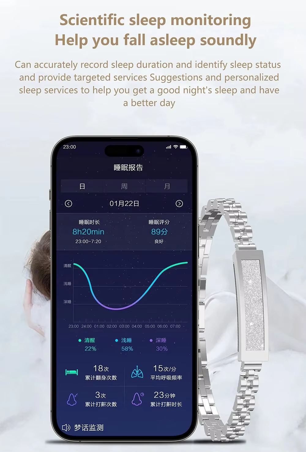 Fashion Couple Chain Smart Bra - Couple Watches Smartwatch 리뷰 및 가격