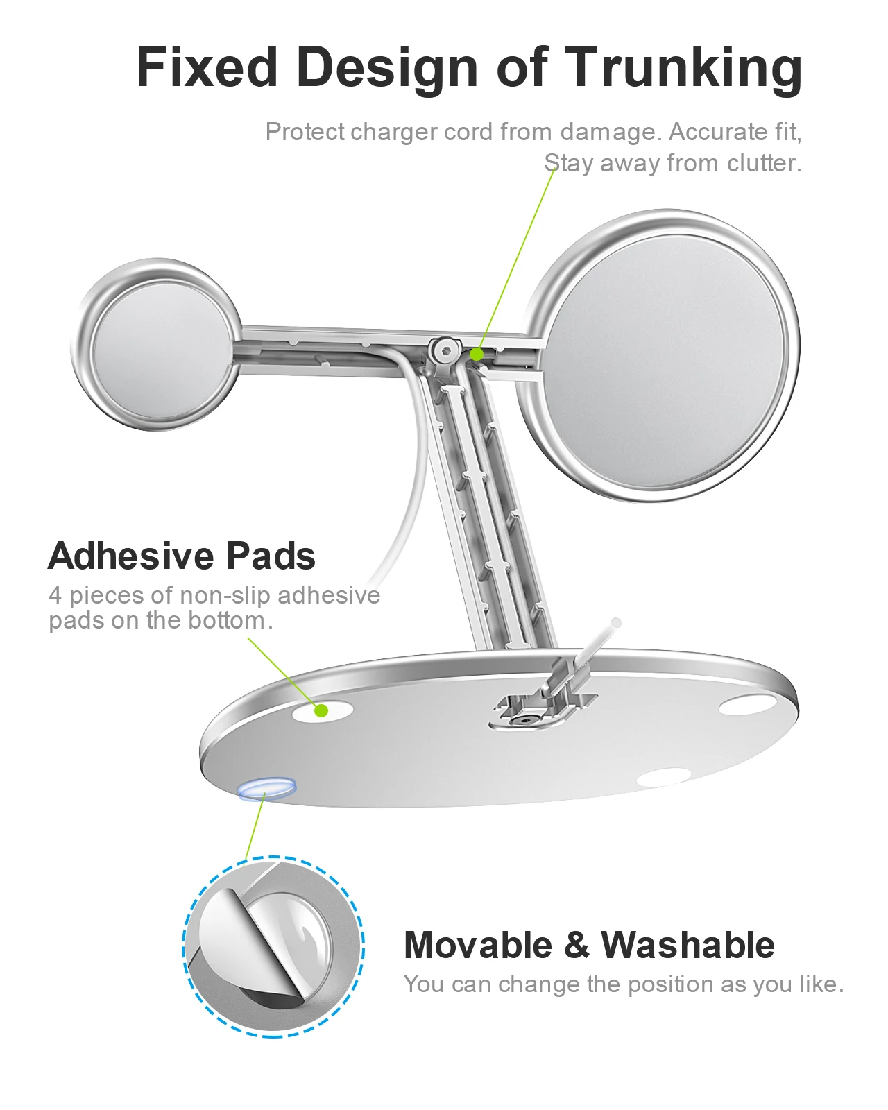EWA 2-in-1 Desktop Phone Stand - Watch S 리뷰 및 가격