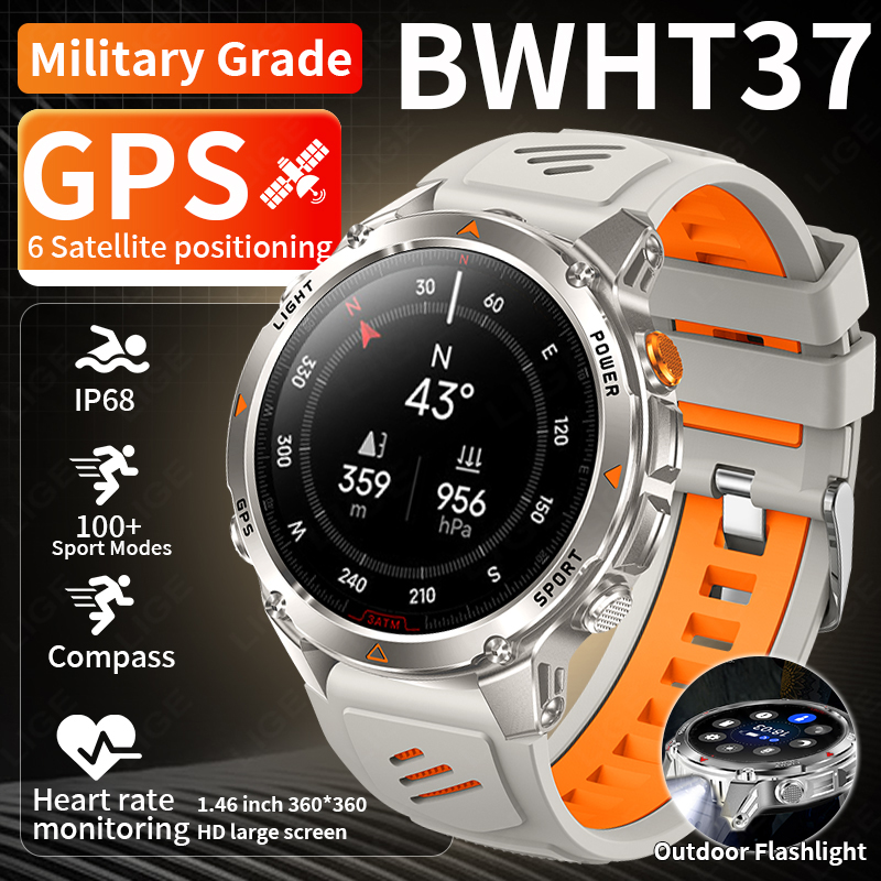 LIGE Rugged GPS Track Smart Wa - Watch Smartwatch 리뷰 및 가격