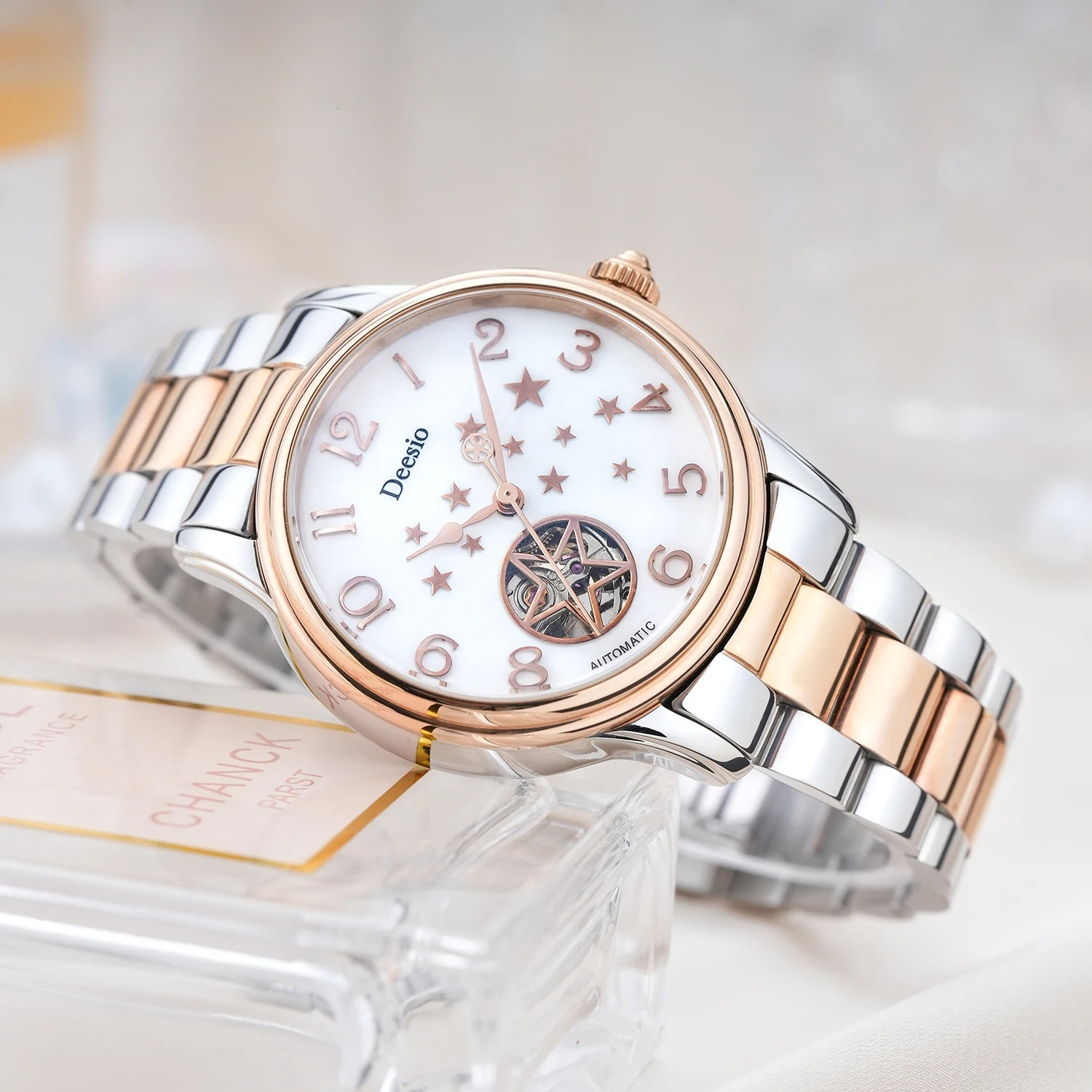 Deesio Women‘s Automatic Mecha - Skeleton Mechanical Watch 리뷰 및 가격