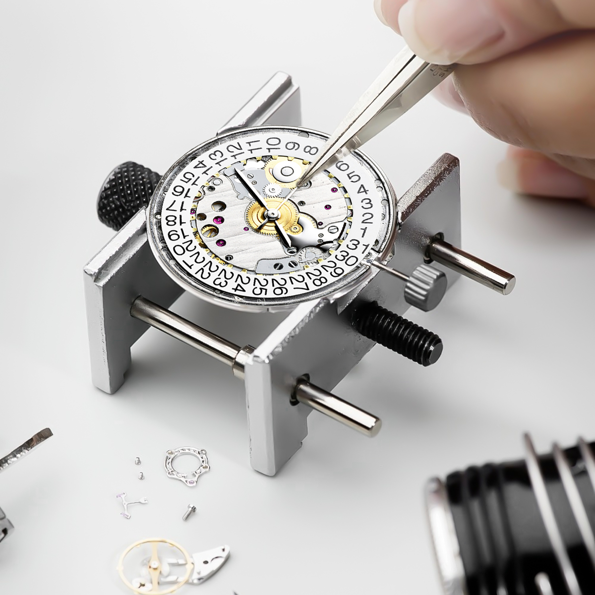 35 Jewels Skeleton 5100A watch - Skeleton Mechanical Watch 리뷰 및 가격