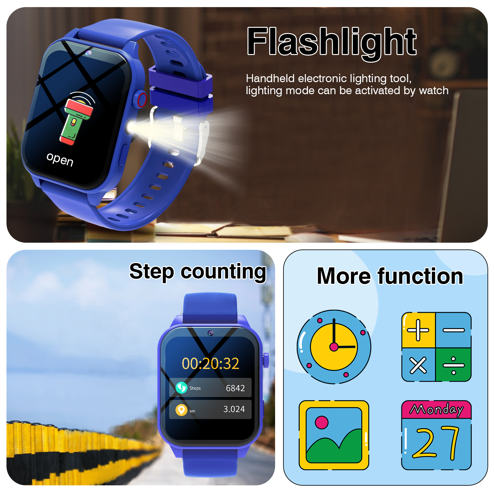Kids′s Smart Watch 18 Games Ca - Smartwatch Watches Gift For Boys 리뷰 및 가격