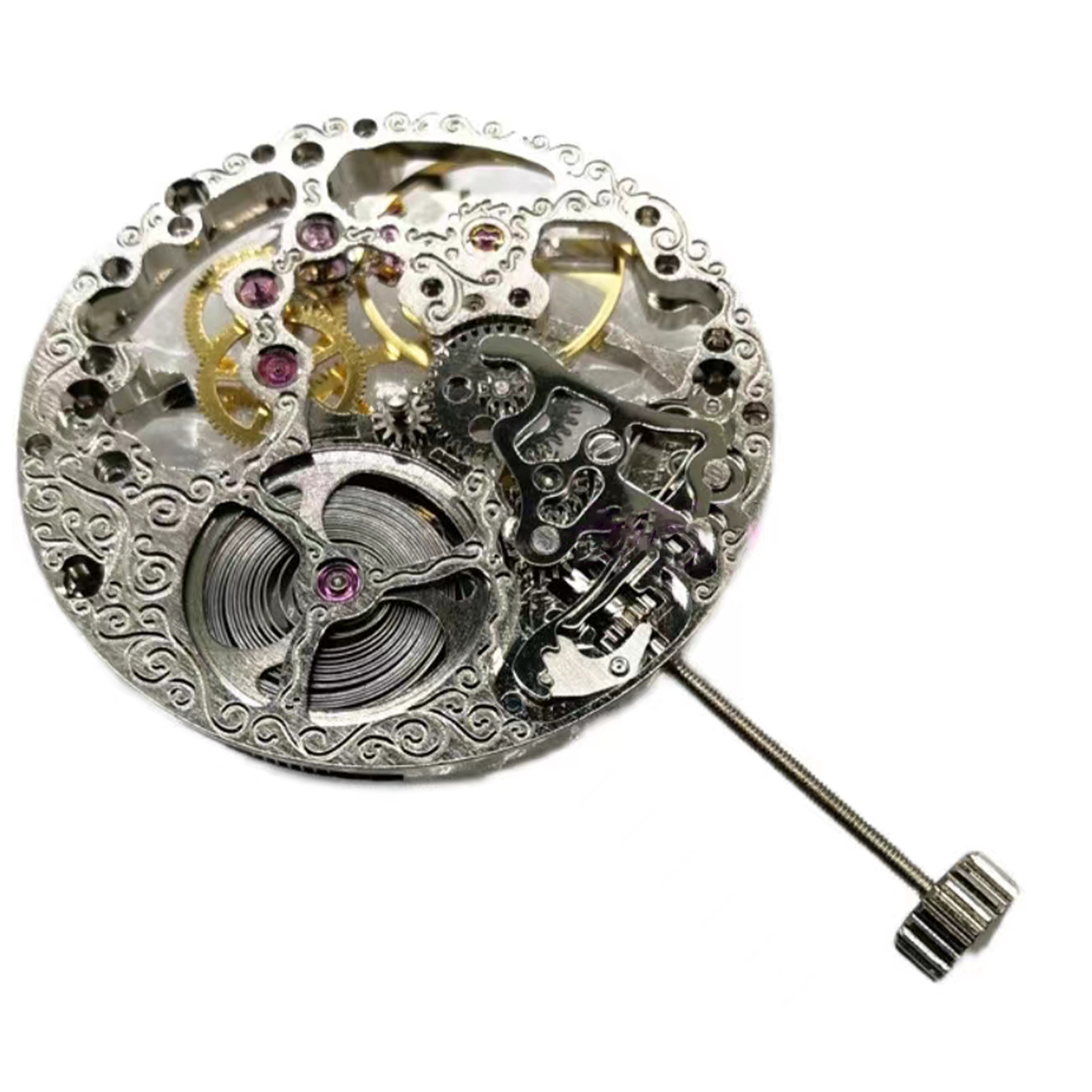 36.6mm/1.44inch ETA 6498 Hand  - Skeleton Mechanical Watch 리뷰 및 가격