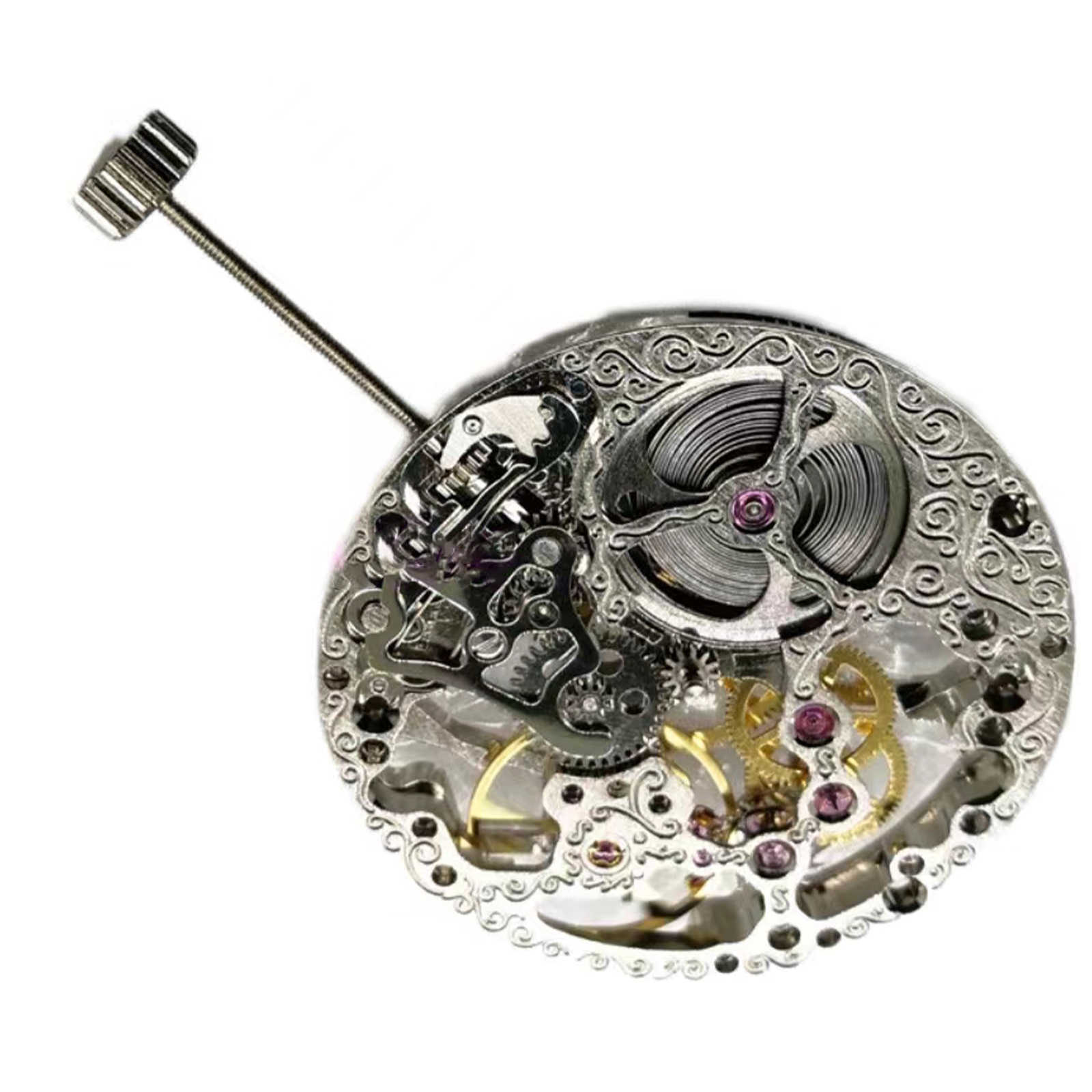36.6mm/1.44inch ETA 6498 Hand  - Skeleton Mechanical Watch 리뷰 및 가격