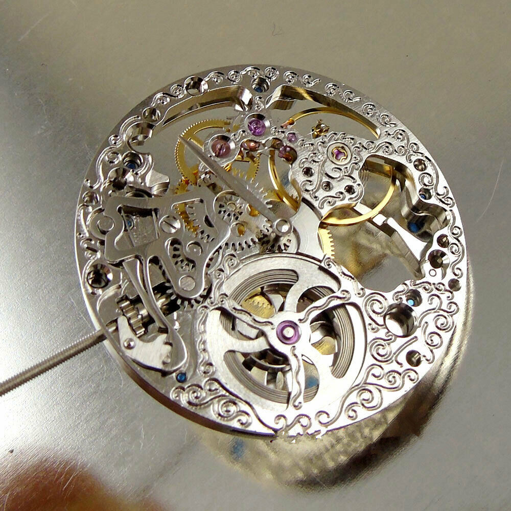 36.6mm/1.44inch ETA 6498 Hand  - Skeleton Mechanical Watch 리뷰 및 가격