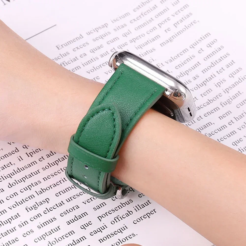 Leather Watch band for Apple W - Smartwatch Apple Watches For Men 리뷰 및 가격