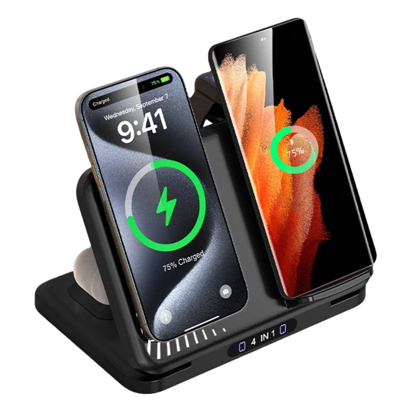 4 in 1 Dual Phone Wireless Cha - Smartwatch Apple Watch 리뷰 및 가격