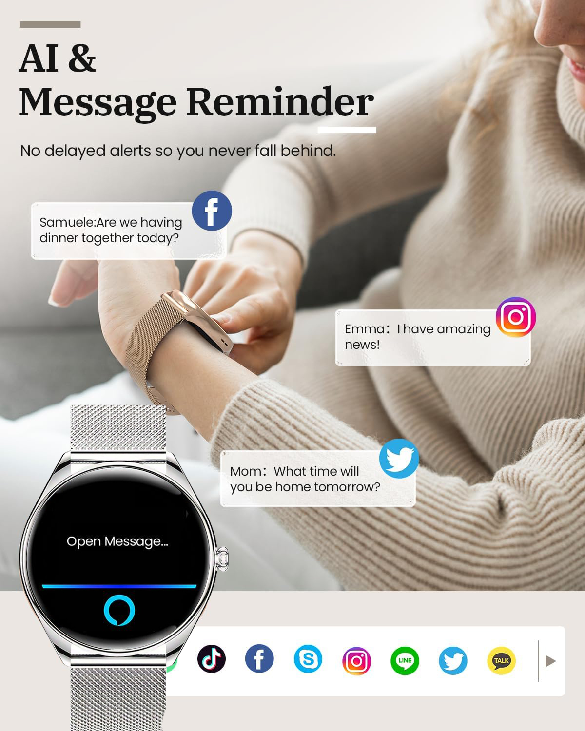 gift Smartwatch Original New M - Smartwatch Watches Gift For Women 리뷰 및 가격