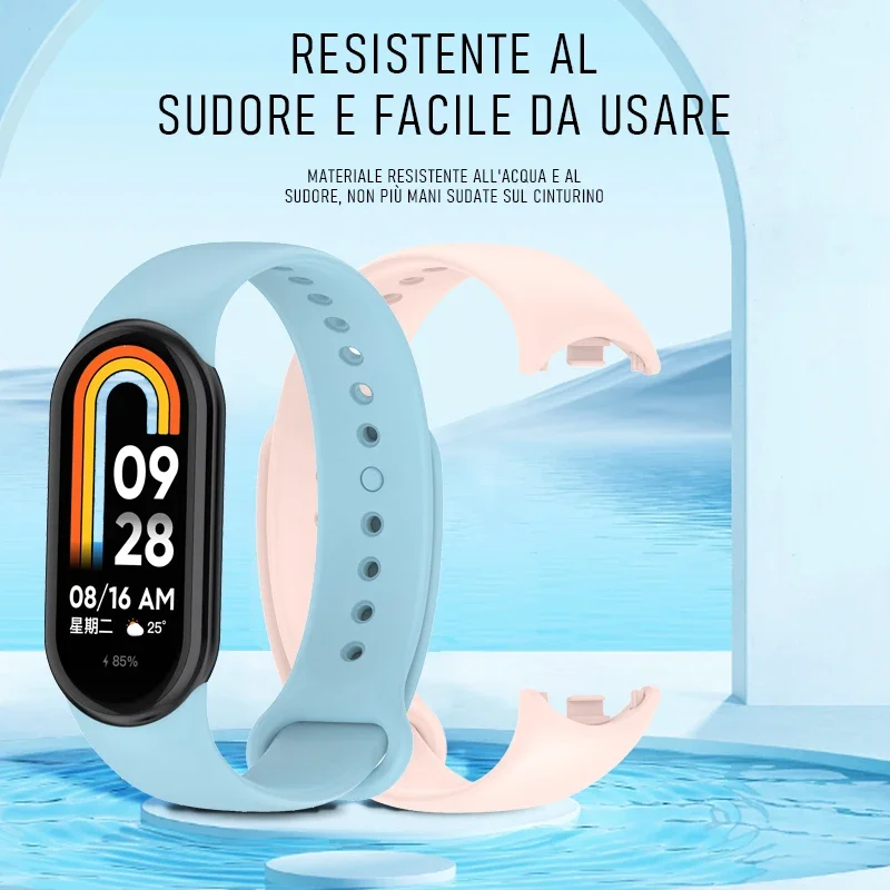 Strap for Xiaomi Mi Band 9/9 N - Silicone Sport Band 리뷰 및 가격