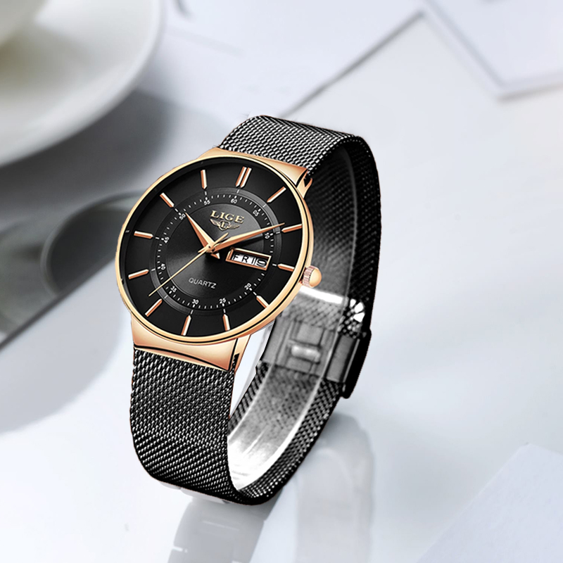 LIGE Women Watches Luxury Bran - Ladies Fashion Watch 리뷰 및 가격