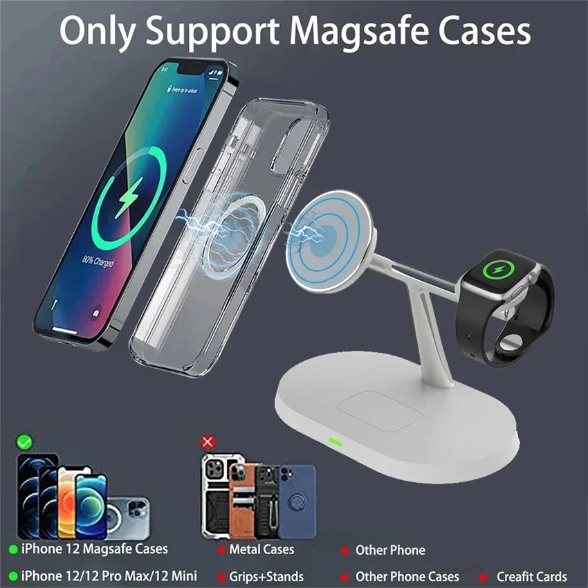 Magnetic Wireless Charger Stan - Smartwatch Apple Watch 리뷰 및 가격