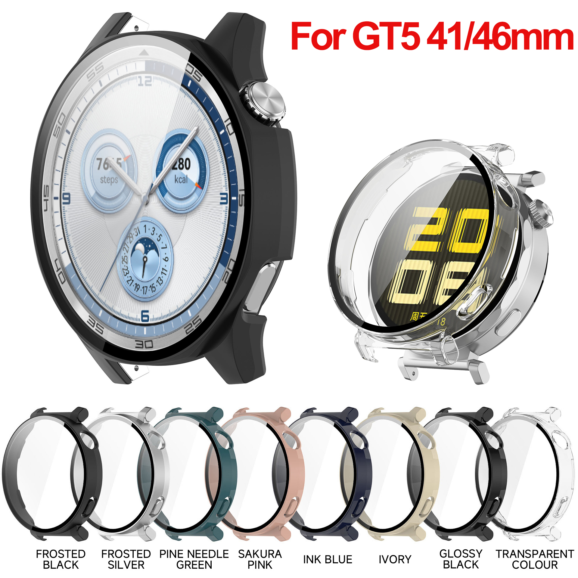 Tempered glass case For Huawei - Smartwatch Watch Huawei 리뷰 및 가격