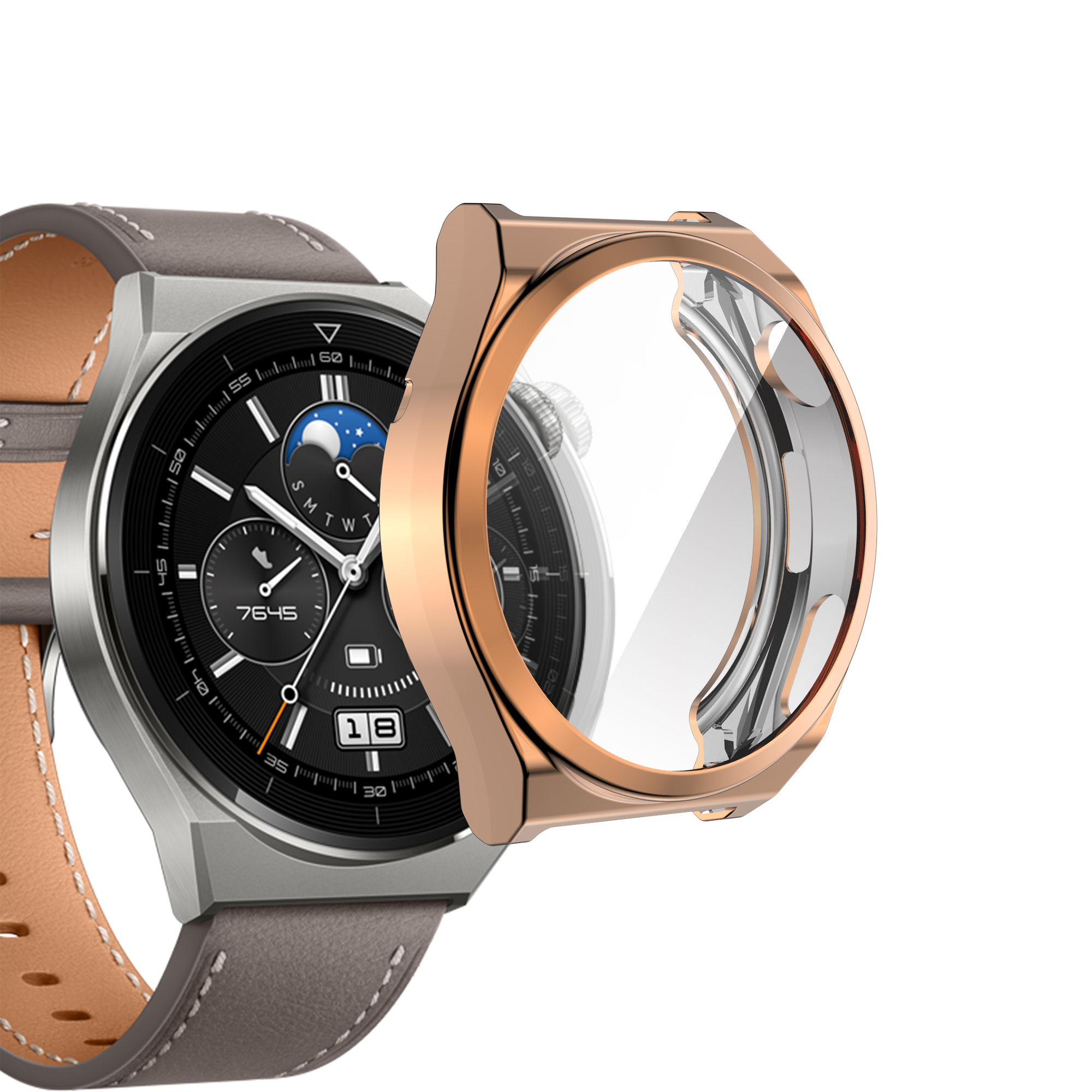 Plating Soft TPU Protective Co - Smartwatch Watch Huawei 리뷰 및 가격