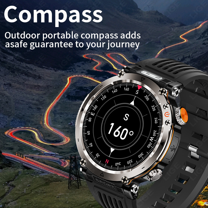 New Military Outdoor Smartwatc - Smartwatch Military Watches For Men 리뷰 및 가격