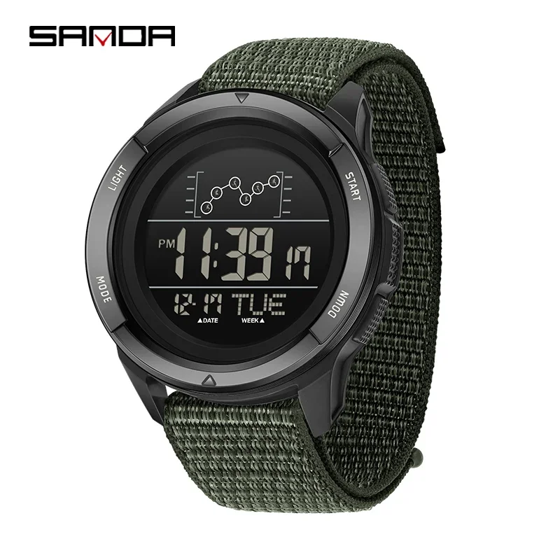 SANDA Military Sport Man Watch - Tide Watch Surf 리뷰 및 가격