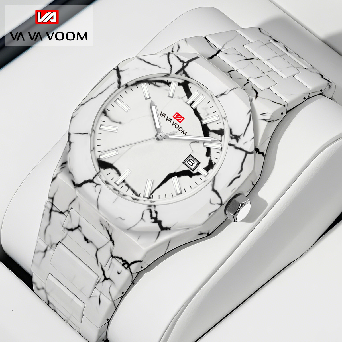 VA VA VOOM Men Watches Quartz  - Smartwatch Military Watches For Men 리뷰 및 가격