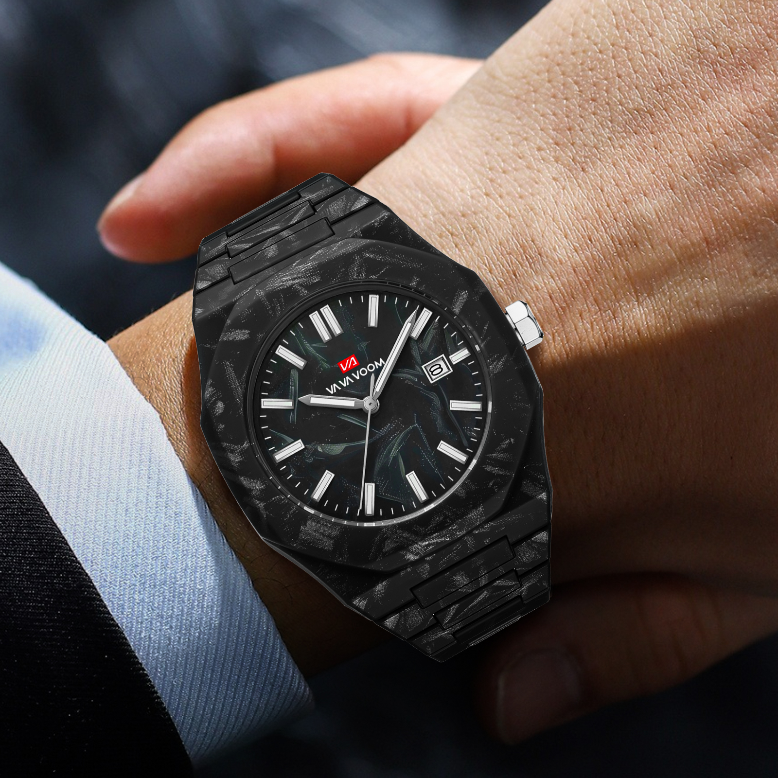 VA VA VOOM Men Watches Quartz  - Smartwatch Military Watches For Men 리뷰 및 가격