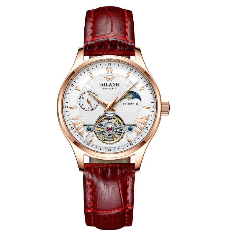 Hot Selling Moon Phase Automat - Skeleton Mechanical Watch 리뷰 및 가격