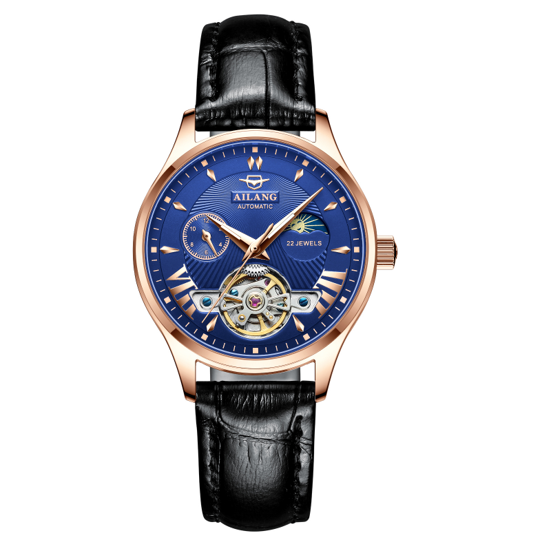 Hot Selling Moon Phase Automat - Skeleton Mechanical Watch 리뷰 및 가격