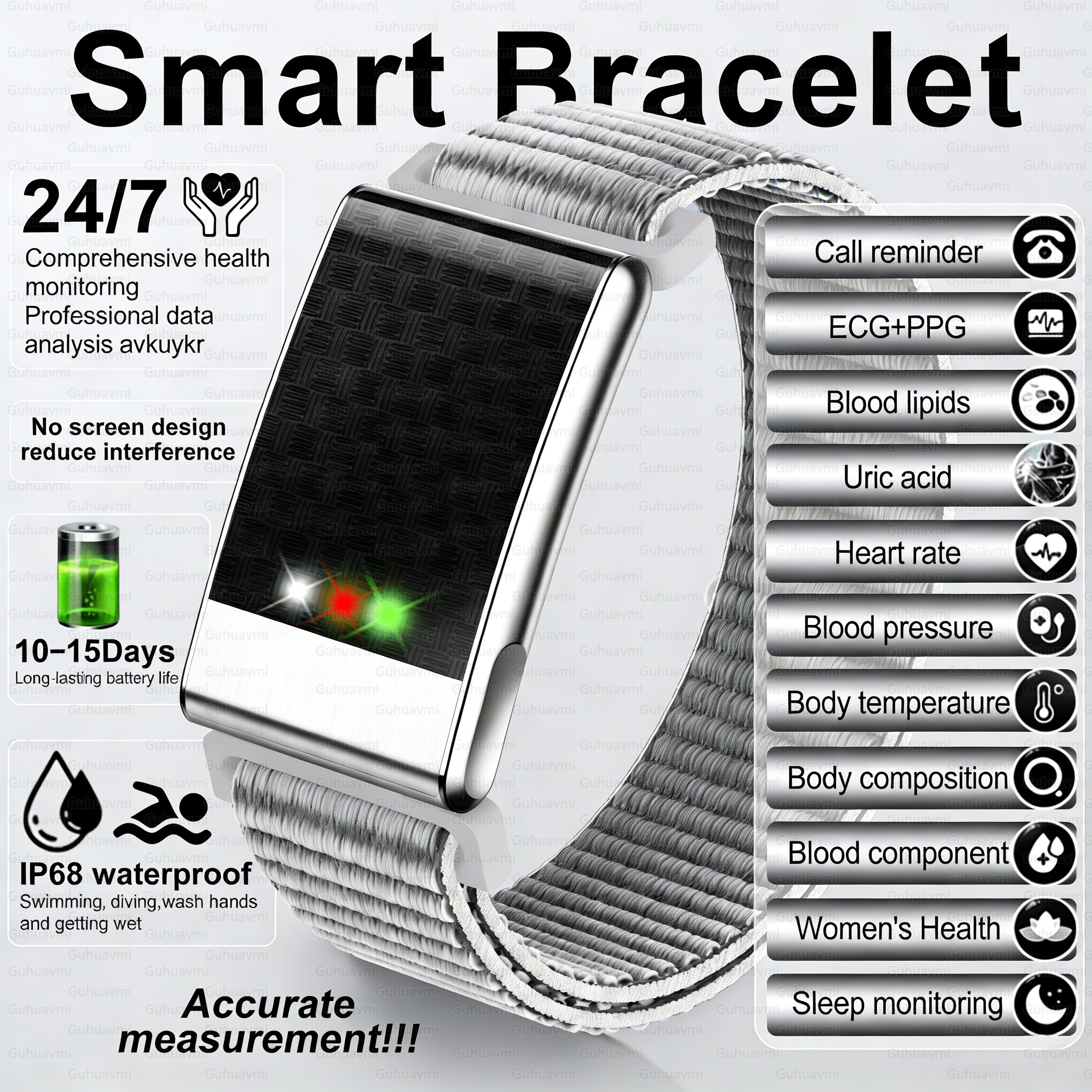 Men's ECG Health Smart Watch B - Smartwatch Watches Gift For Women 리뷰 및 가격